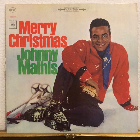 Vinyl Lp Johnny Mathis Christmas Circa '60s